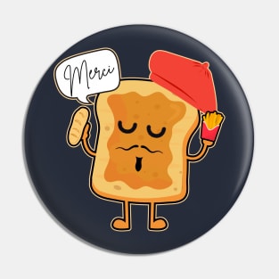 French Toast Pin