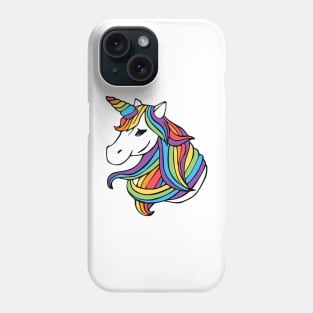 LGBT Flag Unicorn Phone Case