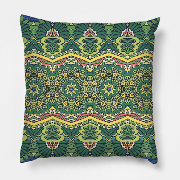 Beautiful Pattern Pillow by colors