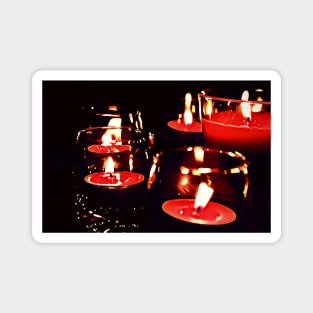 Candle Lit Night (Date Night) Magnet