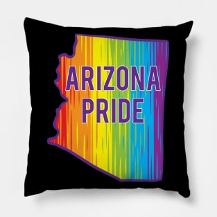 Arizona Pride LGBTQ Pillow