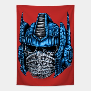 Robot Skull Tapestry