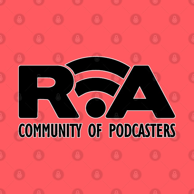 RVA Community of Podcasters (Black Letters) by Geeks Under the Influence 