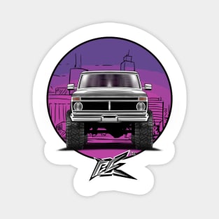 ford f250 obs truck Magnet