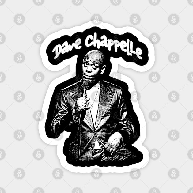 Dave Chappelle Magnet by Lowchoose