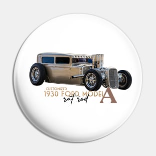 Customized 1930 Ford Model A Rat Rod Pin