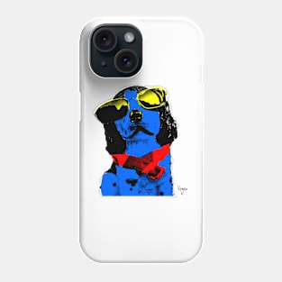 POP ART COOL STAR DOG Phone Case