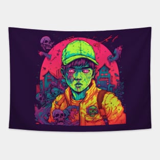 Korean Zombie Tapestry