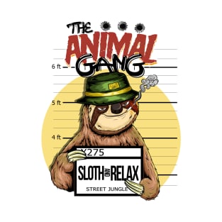 the animal gang sloth urban style T-Shirt