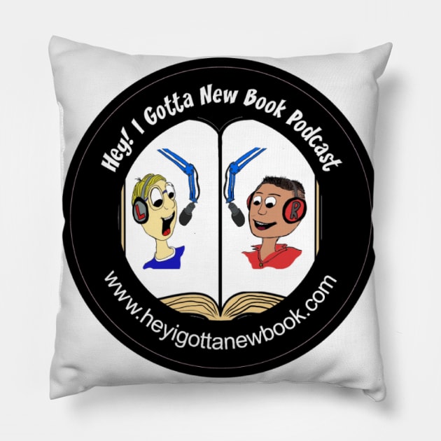 Hey I Gotta Seal Pillow by Hey! I Gotta New Book Podcast