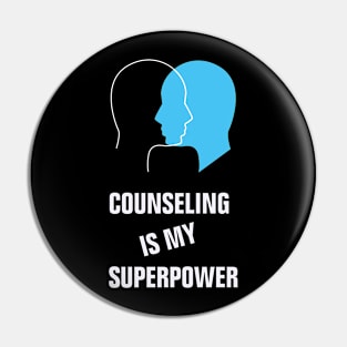 Counseling is my superpower Pin