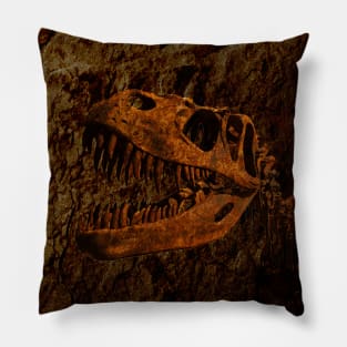 T-Rex Dinosaur Fossil Pillow