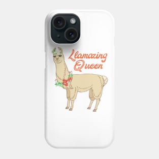 Llamazing Queen - Cute Llama Phone Case