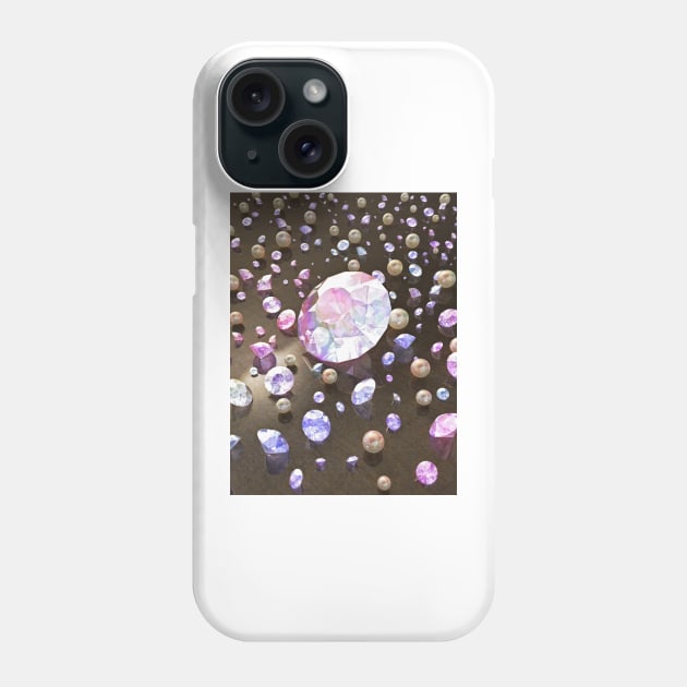 Diamonds and Pearls Phone Case by BonniePhantasm