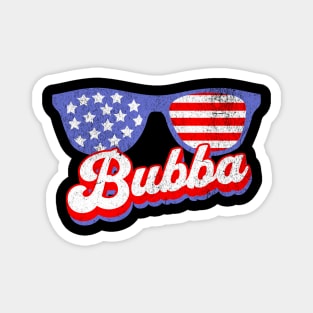 Proud American Patriot Bubba | Classic Red White Blue Spirit Magnet