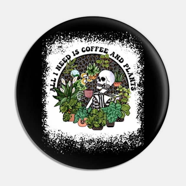 All I Need Is Coffee And Plants, Coffee Addict Plant Lover, Things I Do In My Spare Time, Garden Lover Pin by MichaelStores