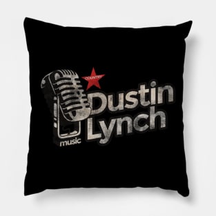 Dustin Lynch - Vintage Microphone Pillow