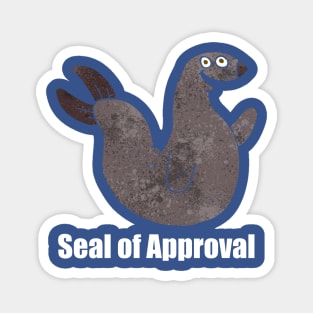 Seal of Approval - light text Magnet