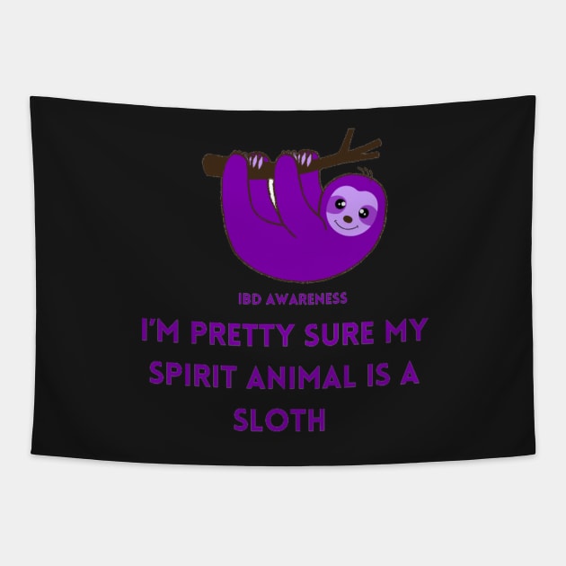 I’m Pretty Sure my Spirit Animal is a Sloth Tapestry by CaitlynConnor
