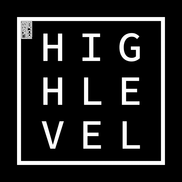 HIGHLEVEL Define Me Word Simple Classic Square Box by porcodiseno