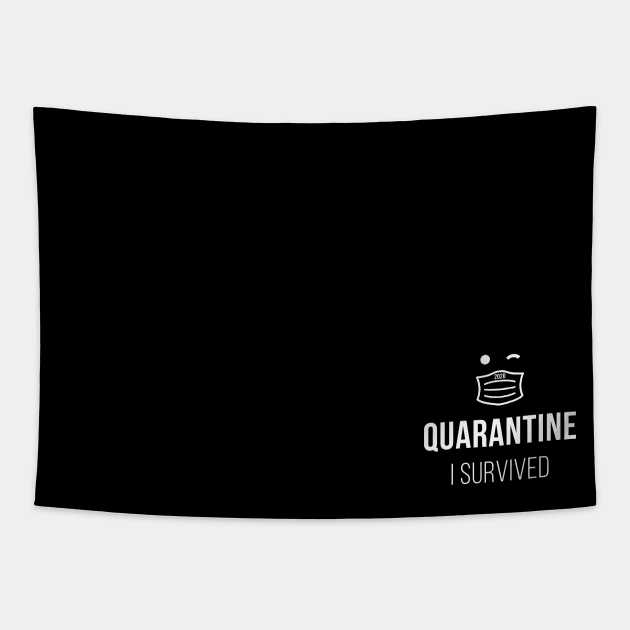 I Survived Q 2020 Tapestry by guicsilva@gmail.com