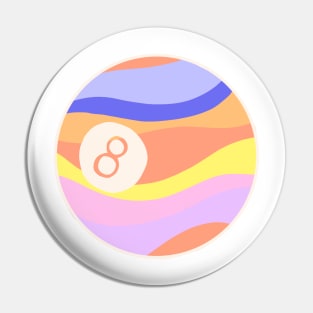 Groovy 8 Ball Pin