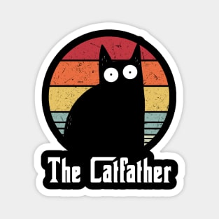 The Catfather Cat Father Mafia Whiskers Male Daddy Magnet