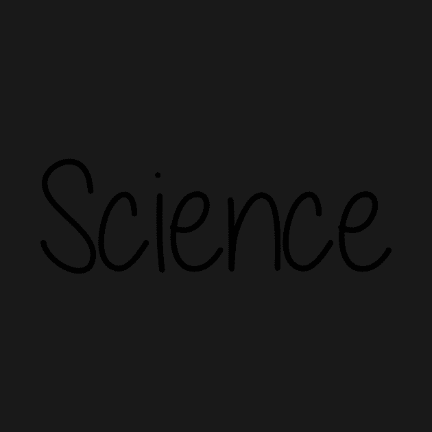 School Subject Sticker - Science by UnseenGhost