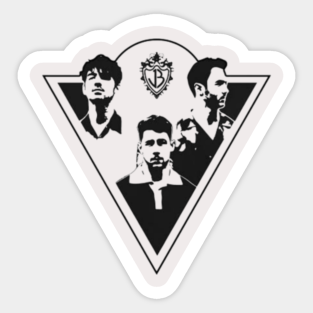 Jonas Brothers Back Stickers Teepublic