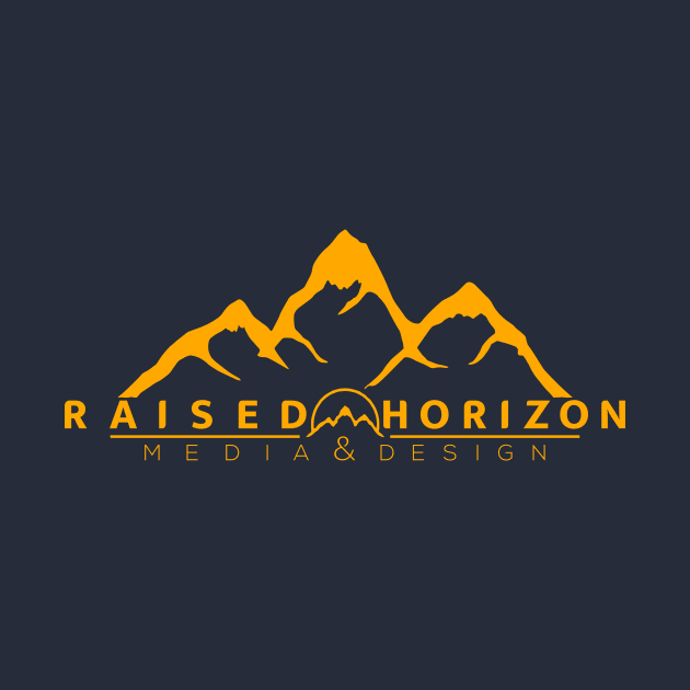 Raised Horizon Media & Design Logo Shirt by RaisedHorizon