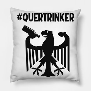 Quertrinker Parodie BRD Humor Bier Spaß Humor Pillow