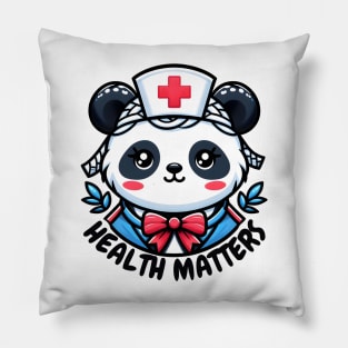 Nurse panda Pillow