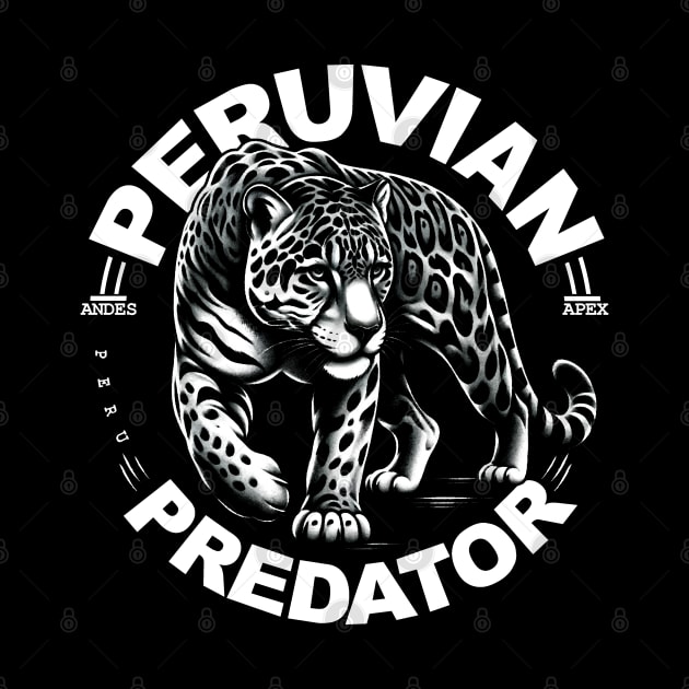 Peruvian Predator Jaguar Mountain 100% Peru Pride by Sambastyles