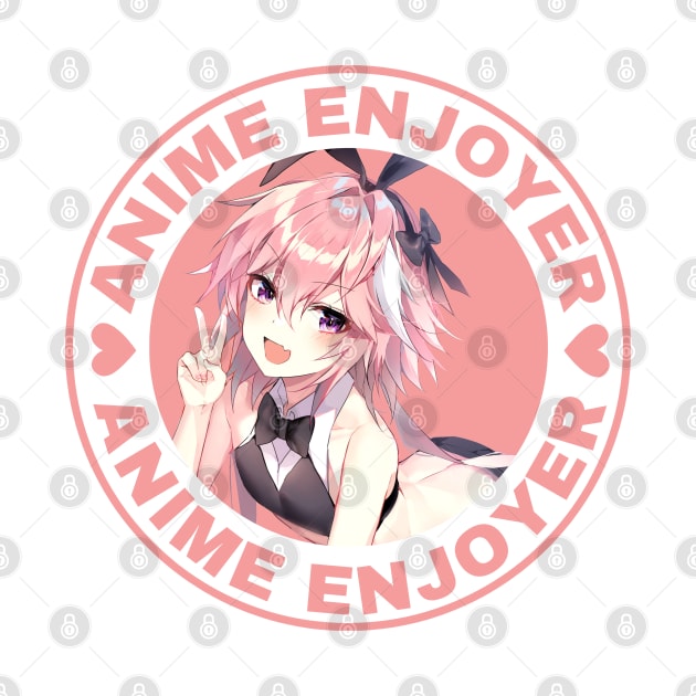 Fate Astolfo Anime Enjoyer Badge by cocorf