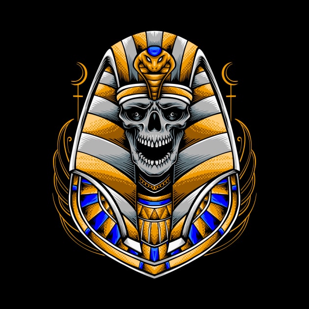 Egyptian Anubis Skull by MaiKStore