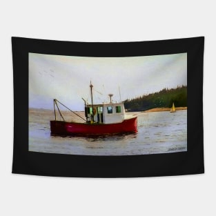 Sambro FIshing Boat Tapestry