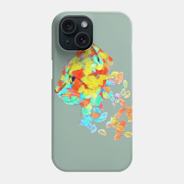 rainbow cat Phone Case by menung