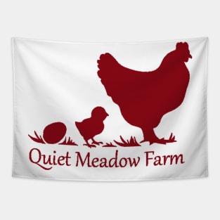 quiet meadow farm Tapestry