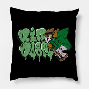 mf doom graffiti vintage Pillow