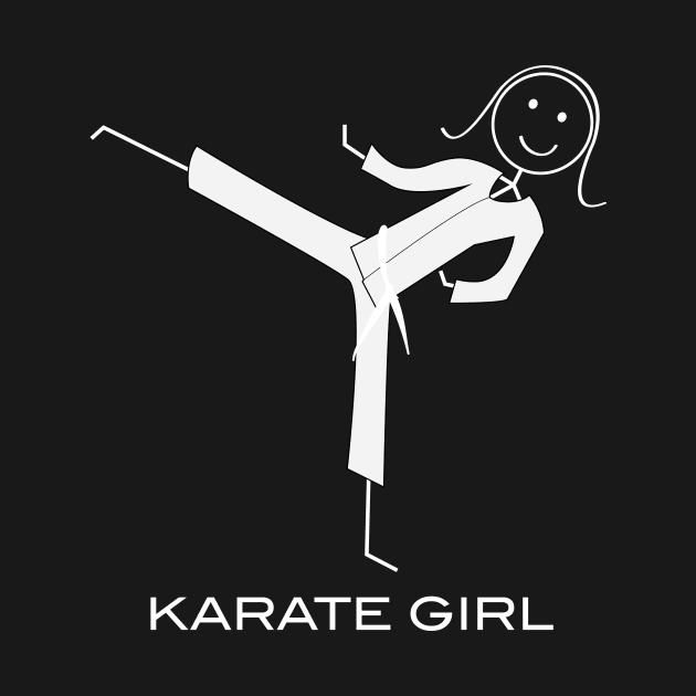 Funny Womens White Belt Karate by whyitsme