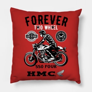 The legendary 550 Four Motorcycle Pillow