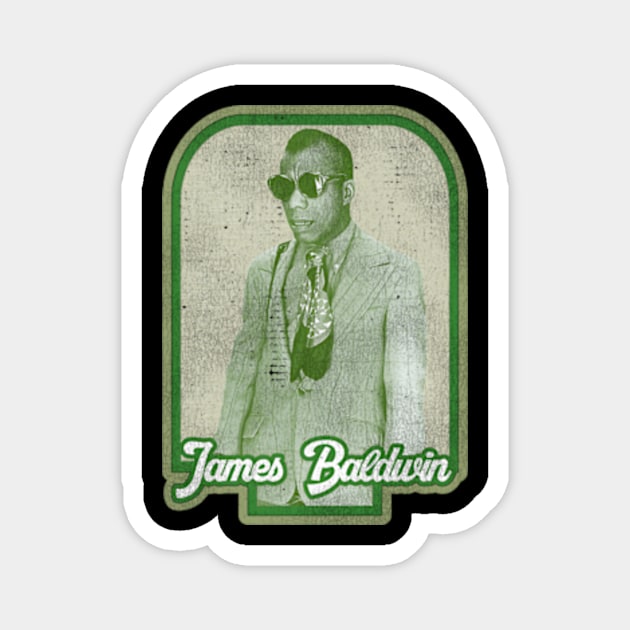 James Baldwin Magnet by Lonacrumton