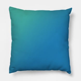 blue green texture abstract design Pillow