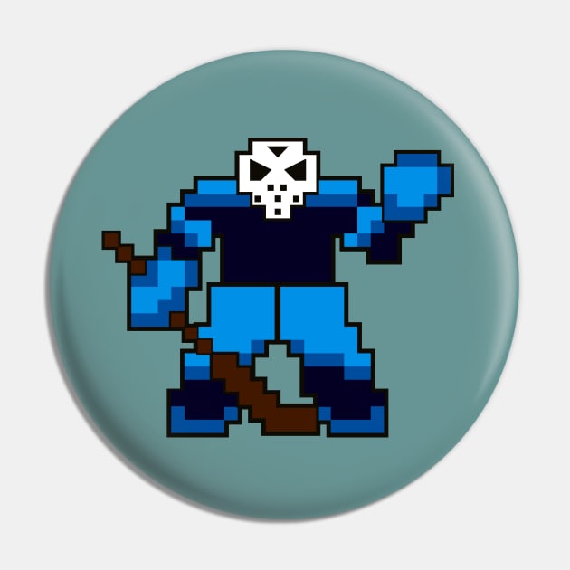 Seattle Kraken Goalie Pin by miniBOB