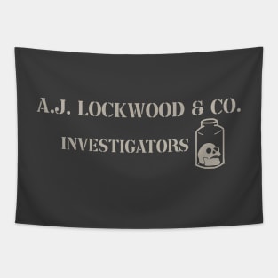 Lockwood & Co. Skull Logo Tapestry