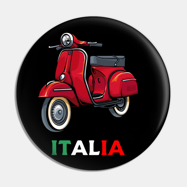 Italy Classic Vespa Scooter Moped Bike Retro Love Vintage