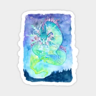 Aurora Dragon Magnet