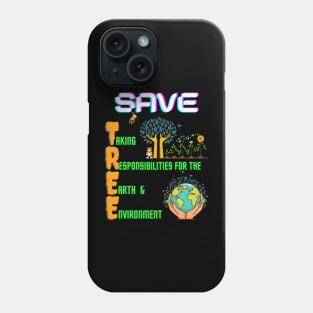 SAVE TREE Phone Case