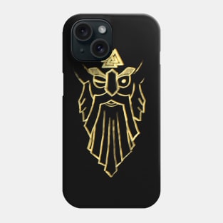 ODIN, God of the Aesir in Valhalla Phone Case