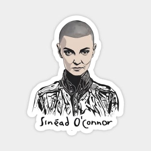 sinead o connor vector Magnet